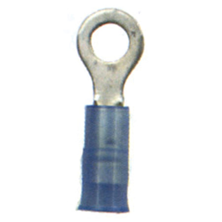 ANCOR Ancor 230213 Nylon Ring Terminal - 16-14, #10, Blue, Pack of 6 230213